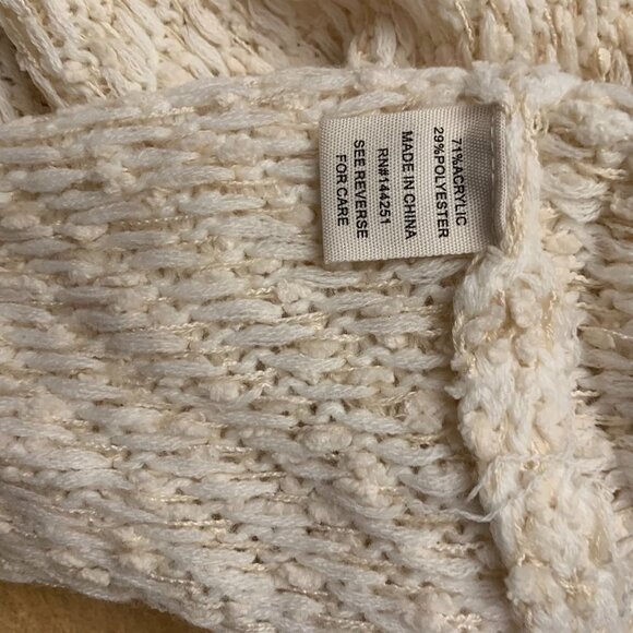 NWT Moon & Madison Cowl Neck Sweater Small Diagonal Striped - Picture 6 of 7